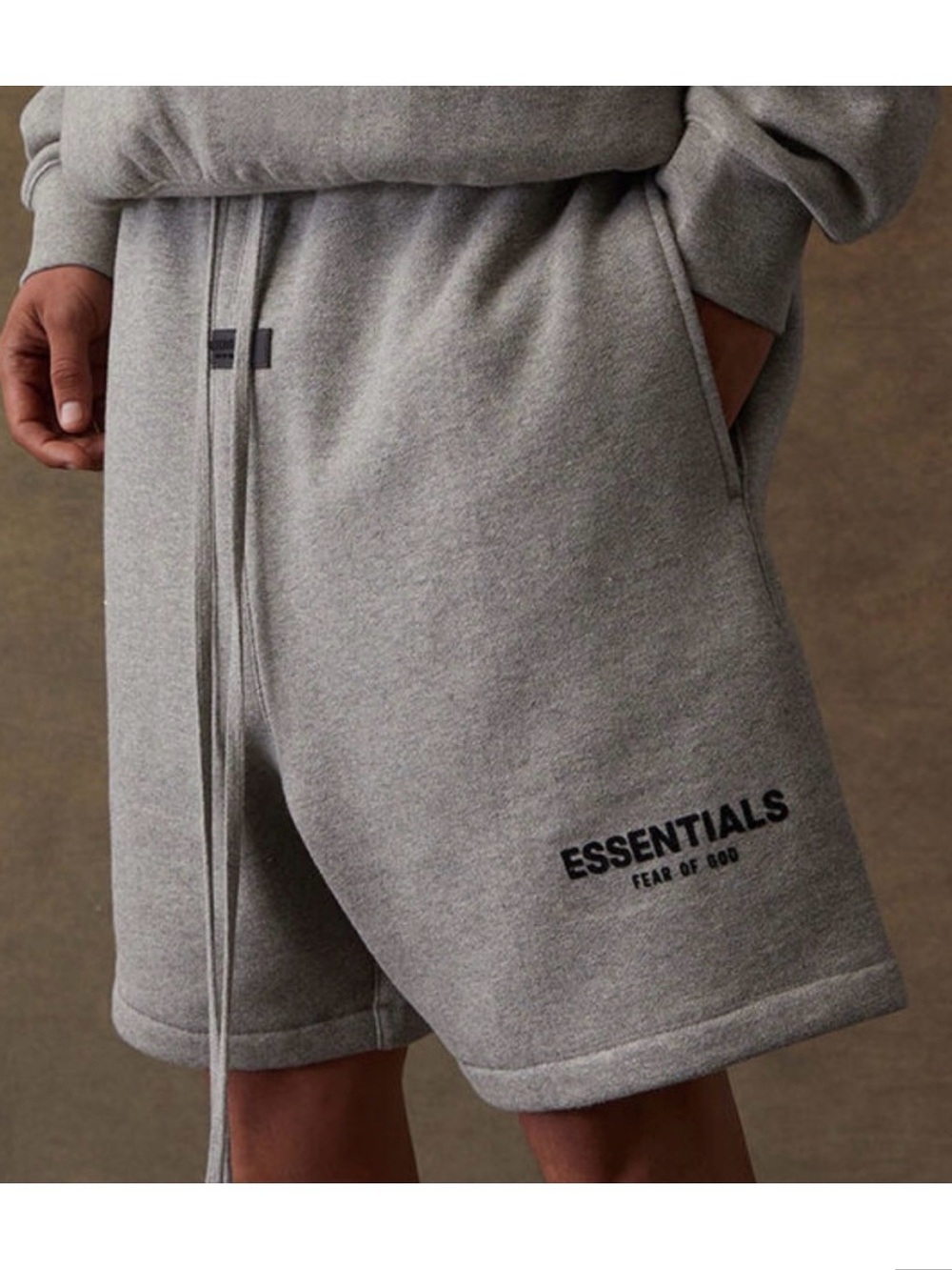 Essentials Fear of God-dark Oatmea. Size XL